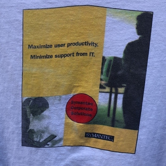 Symantec Vintage T Shirt - Picture 4 of 14